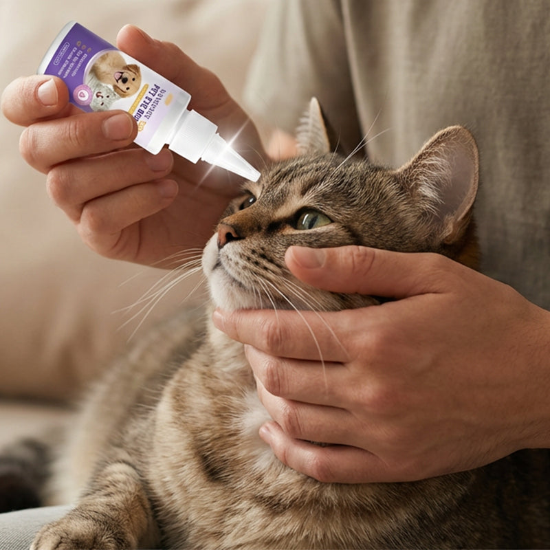 Gentle Pet Eye Drops for Dogs & Cats