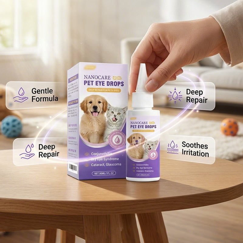 Gentle Pet Eye Drops for Dogs & Cats