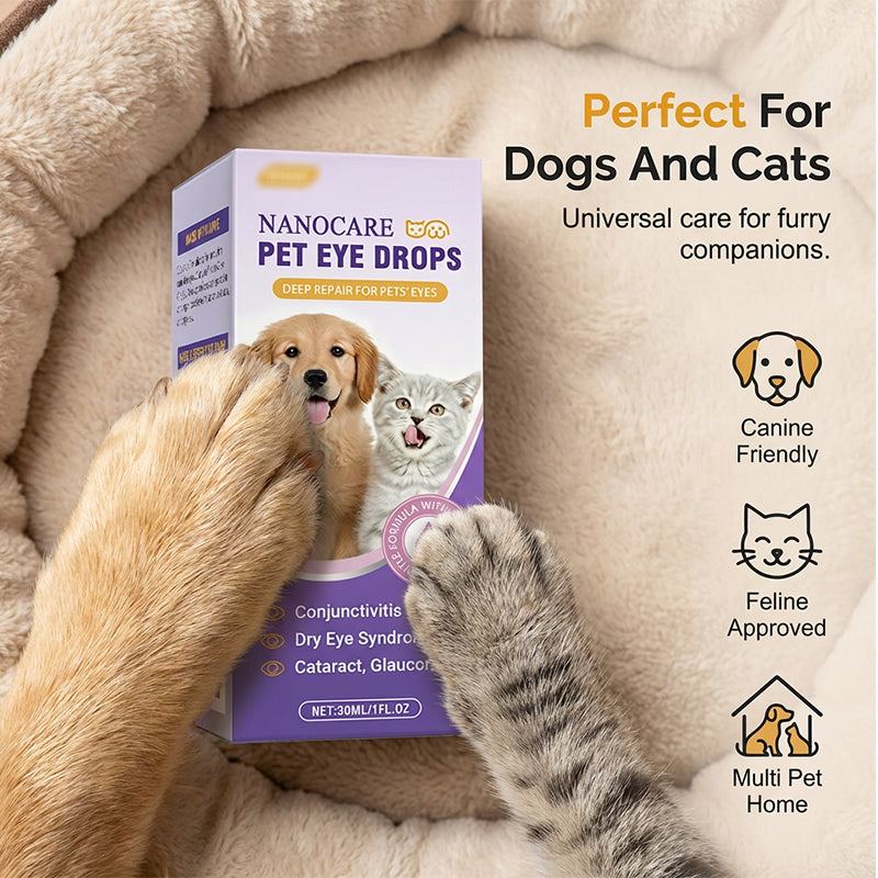 Gentle Pet Eye Drops for Dogs & Cats