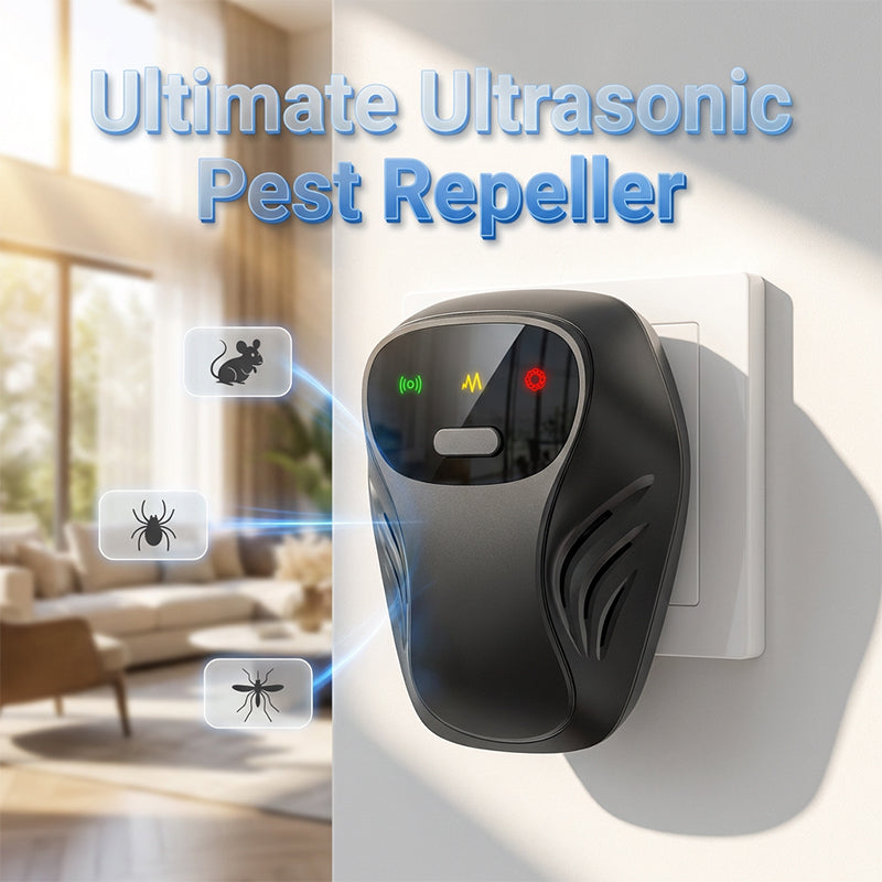 ⚡Hot Sales 🔥Ultrasonic Pest Repeller with 4 Modes