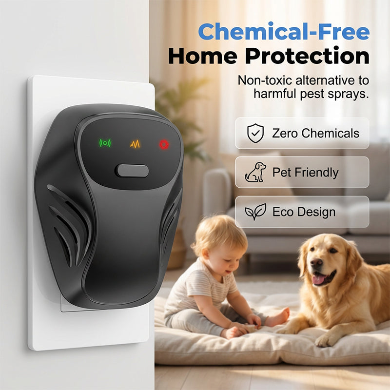⚡Hot Sales 🔥Ultrasonic Pest Repeller with 4 Modes