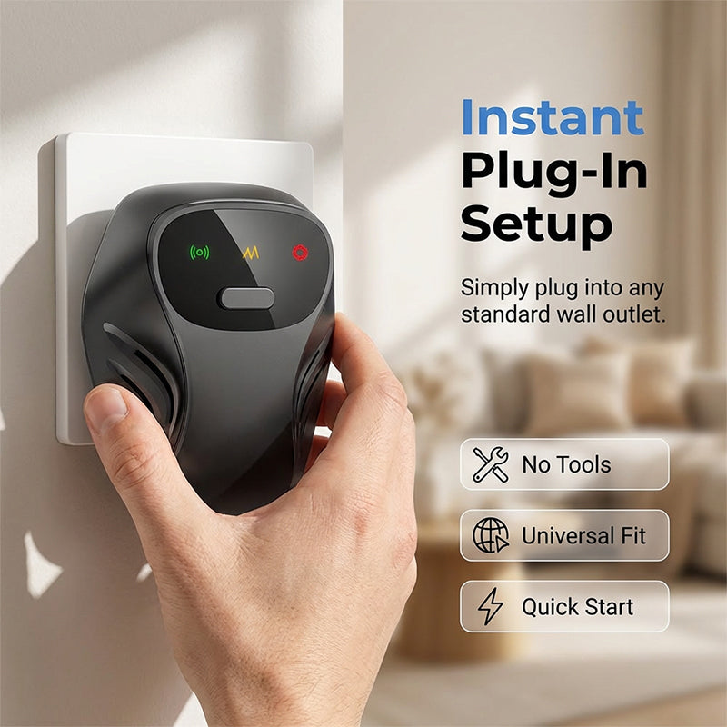 ⚡Hot Sales 🔥Ultrasonic Pest Repeller with 4 Modes