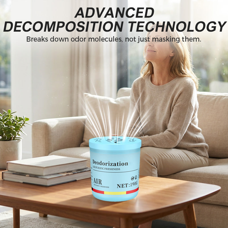 Natural Smoke Odor Eliminator Gel Long-Lasting Air Freshener