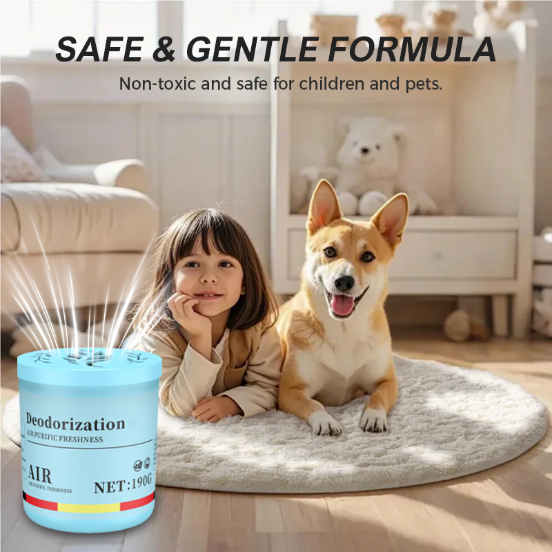 Natural Smoke Odor Eliminator Gel Long-Lasting Air Freshener
