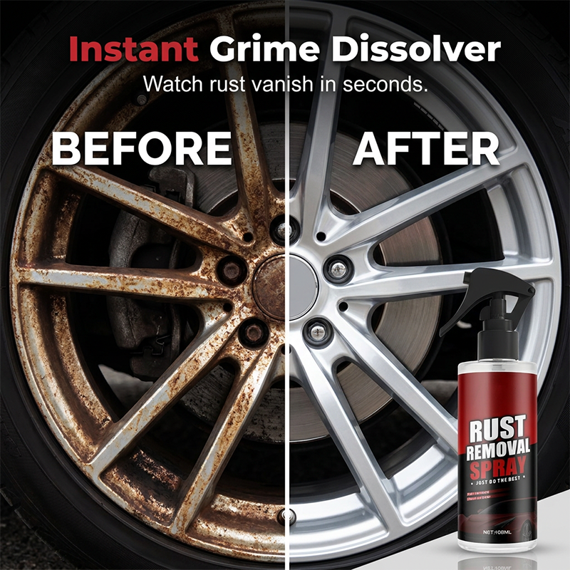 Wheel Rust Remover and Cleaner Spray