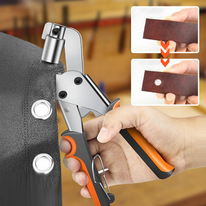 🛠️ More You Buy, Up To 50% Off ✨ Eyelet Pliers Set – Durable, Complete, For Tarps & DIY 🔩