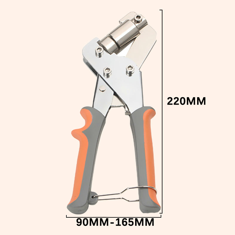 🛠️ More You Buy, Up To 50% Off ✨ Eyelet Pliers Set – Durable, Complete, For Tarps & DIY 🔩