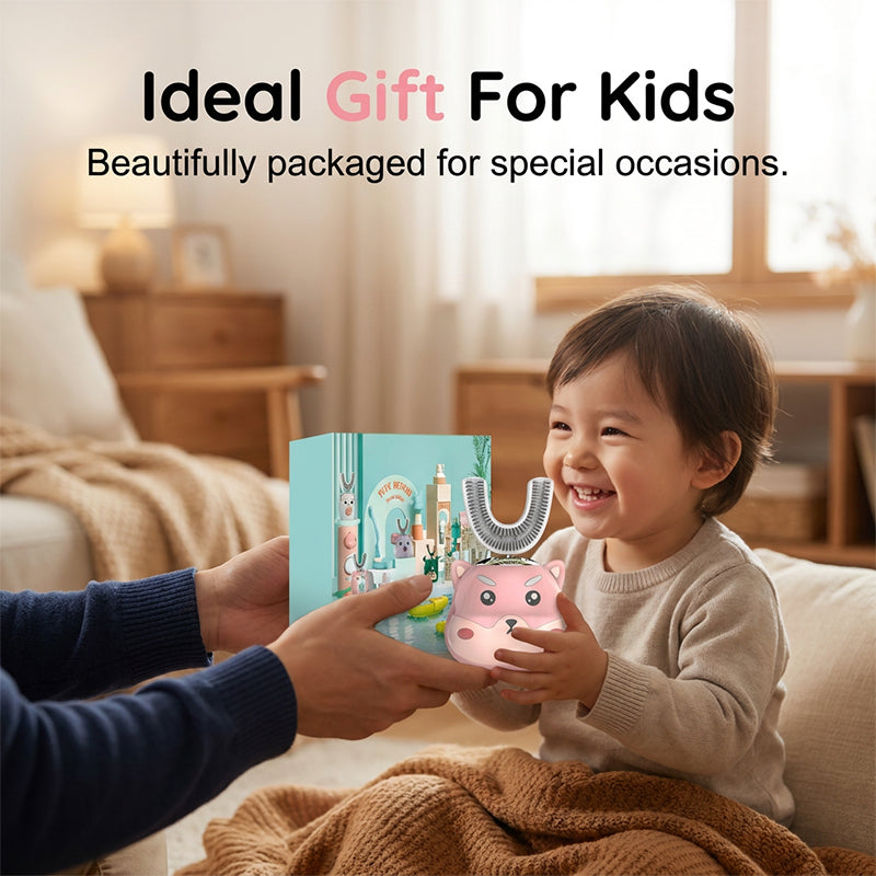 Grab 50% Off On All Styles💥Kids' U-Shaped Automatic Electric Toothbrush