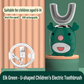 Grab 50% Off On All Styles💥Kids' U-Shaped Automatic Electric Toothbrush
