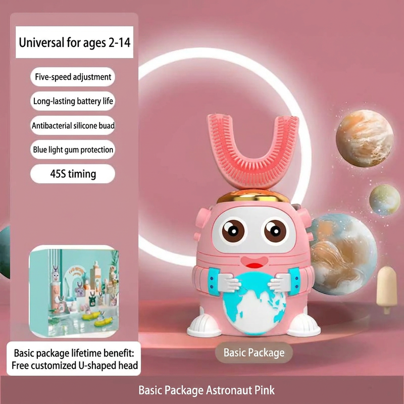 Grab 50% Off On All Styles💥Kids' U-Shaped Automatic Electric Toothbrush