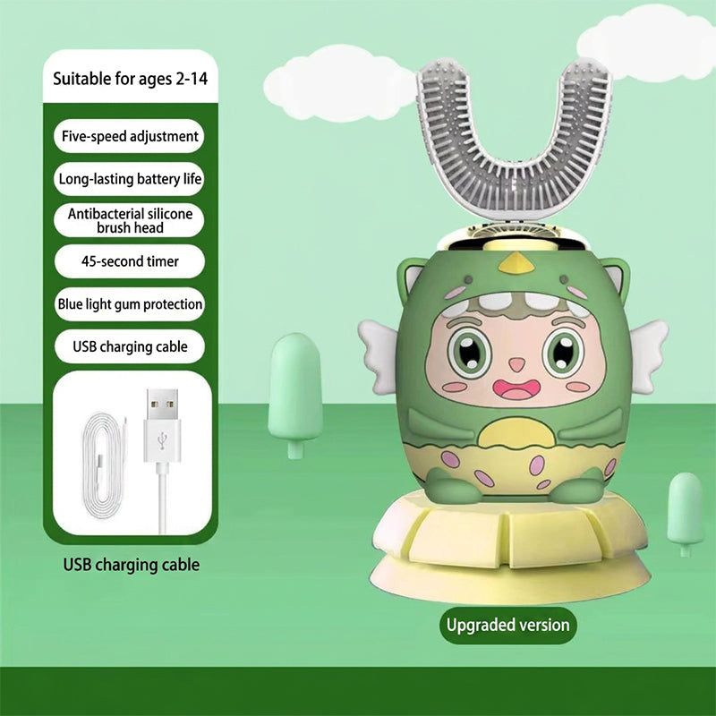 Grab 50% Off On All Styles💥Kids' U-Shaped Automatic Electric Toothbrush