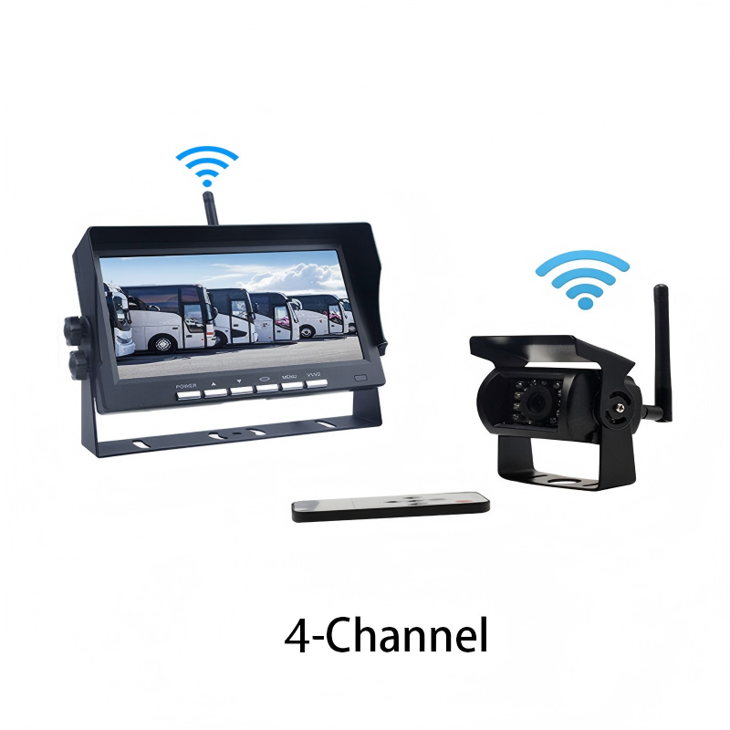 🥳50K+ SOLD!🚛7″ Wireless Backup Camera System – Stable 2.4G signal, 12V‑24V. Perfect for trucks & RVs. 🛡️✨