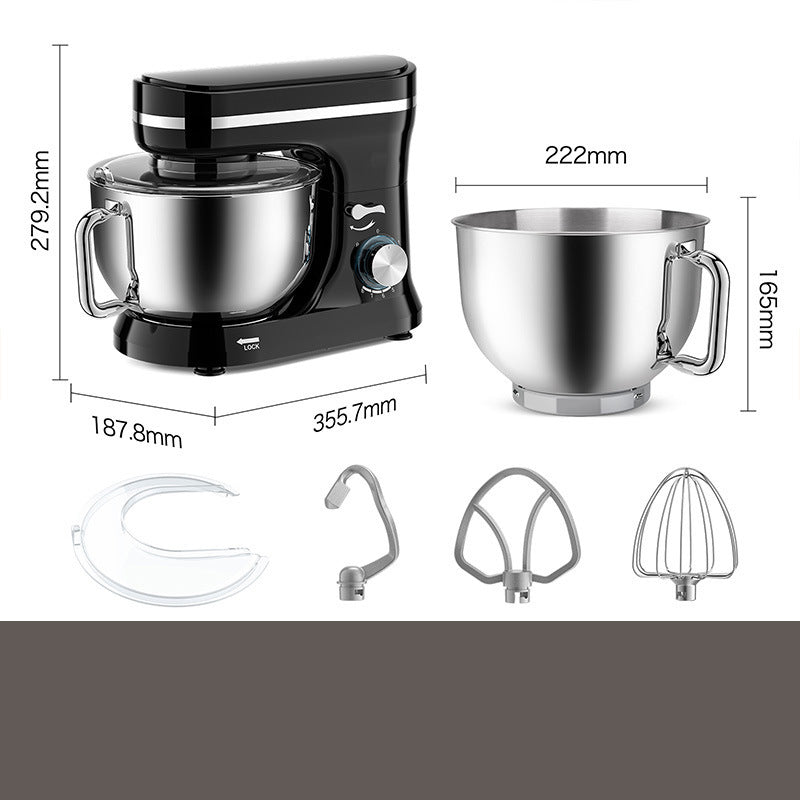 🥄 50% OFF NOW! ⚡ Heavy-Duty Electric Kitchen Mixer – 5 speeds, stainless steel beaters & non-slip base – perfect for dough, batter or cream – powerful & quiet 🍰