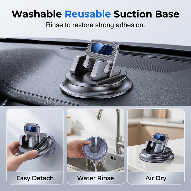 Rotating Dashboard Car Phone Holder