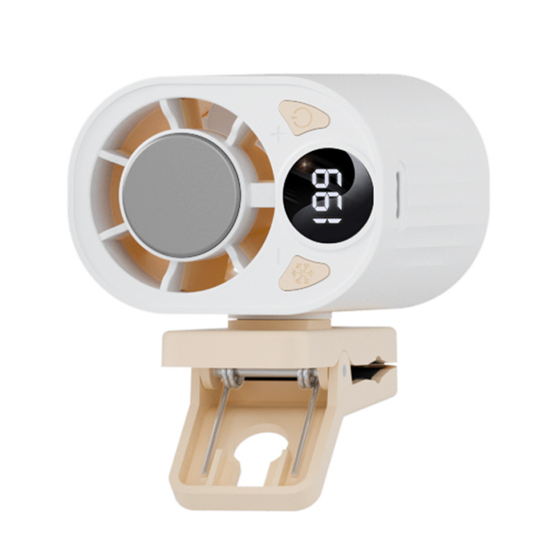 ⚡ Rechargeable Clip-On Air Cooler – Ultra-Portable, 3 Speeds, 10H Battery 🏕️🌀