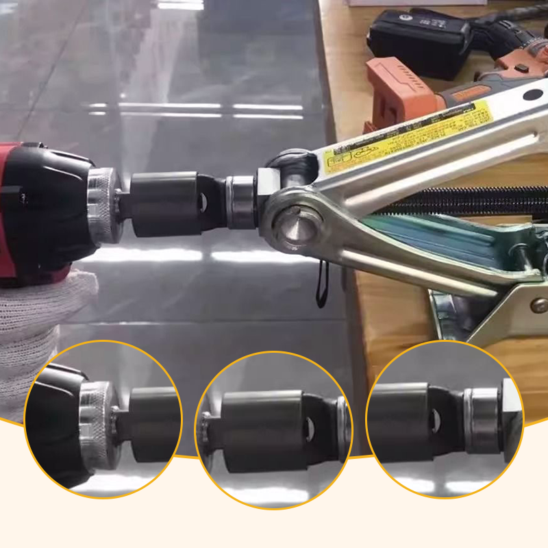 Universal Jack Socket Adapter for Hand Drill