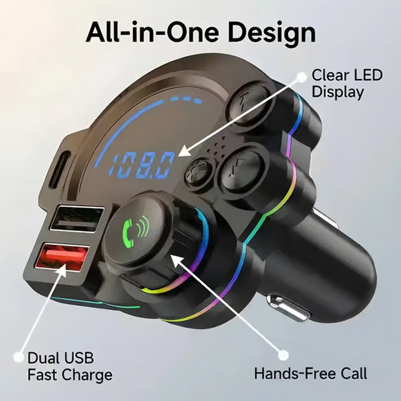 Bluetooth 5.0 FM Transmitter