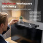 No-Drill Adjustable Screen Top Shelf