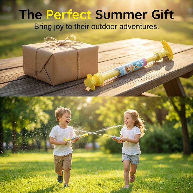 Outdoor Pull-Out Water Blaster for Pool & Beach