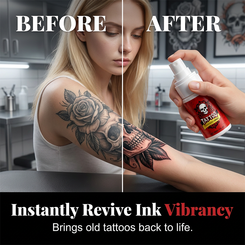 🎨 50% OFF | Tattoo Aftercare Moisturizing Spray 💧 Hydrating Mist for Vibrant & Healthy Ink