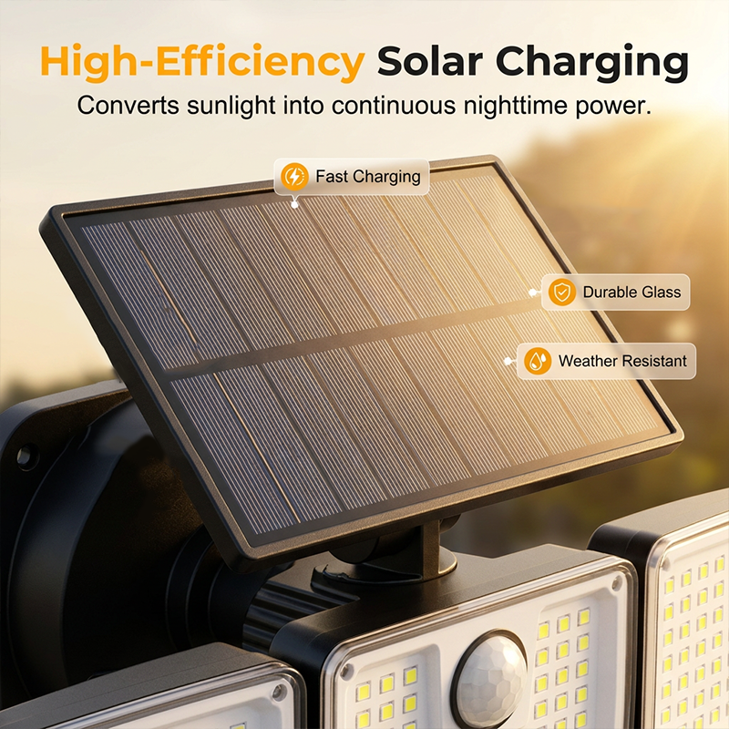 Solar Motion Sensor Security Light