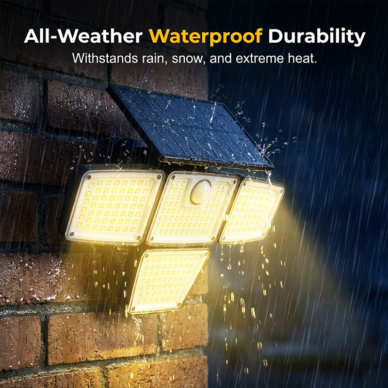 Solar Motion Sensor Security Light