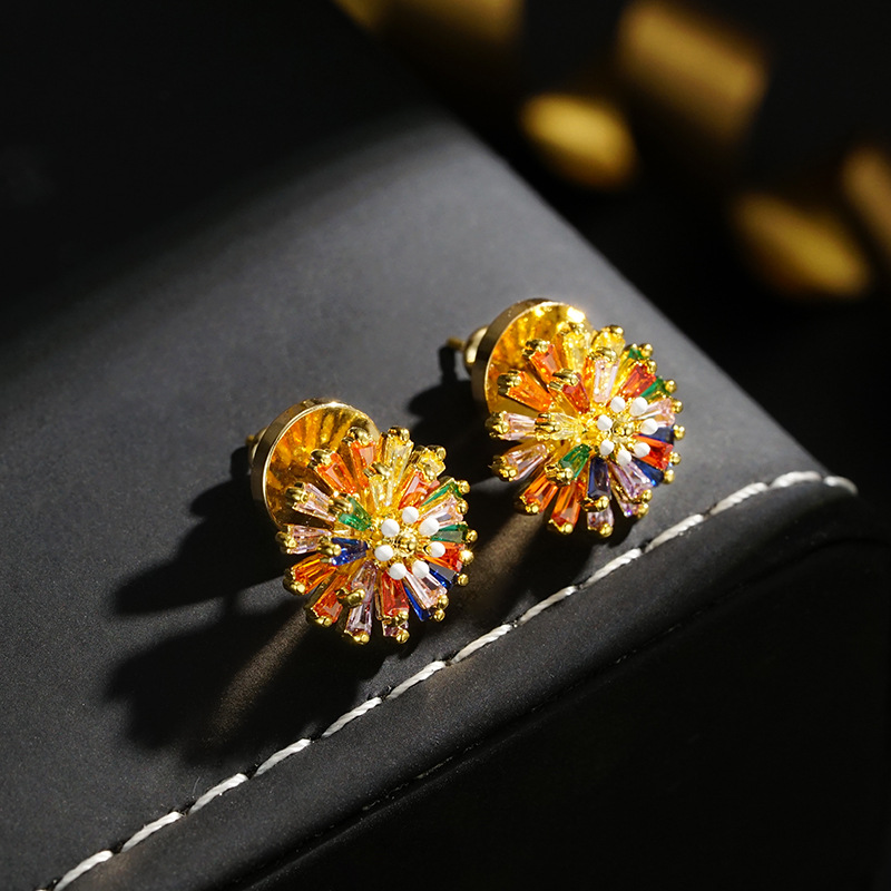 🔥🔥 UP TO 50% OFF!🎉 Colorful Firework Stud Earrings for Women
