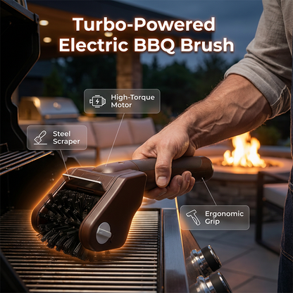 Electric BBQ Grill Cleaning Brush