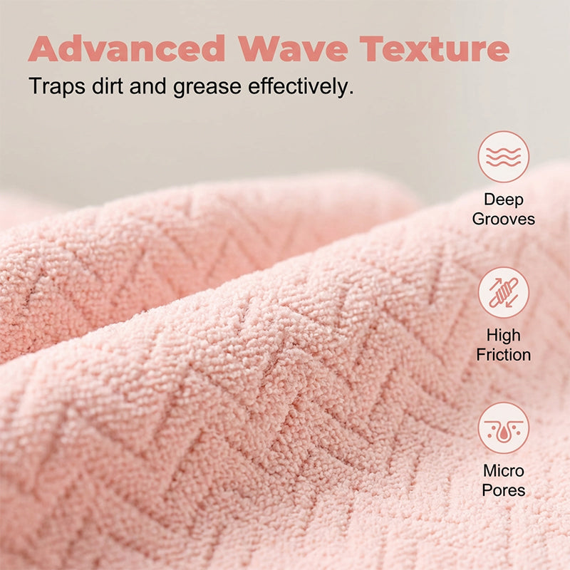 Reusable Microfiber Cleaning Cloth Roll
