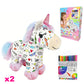 🌈DIY Color-In Unicorn Plush Toy Kit