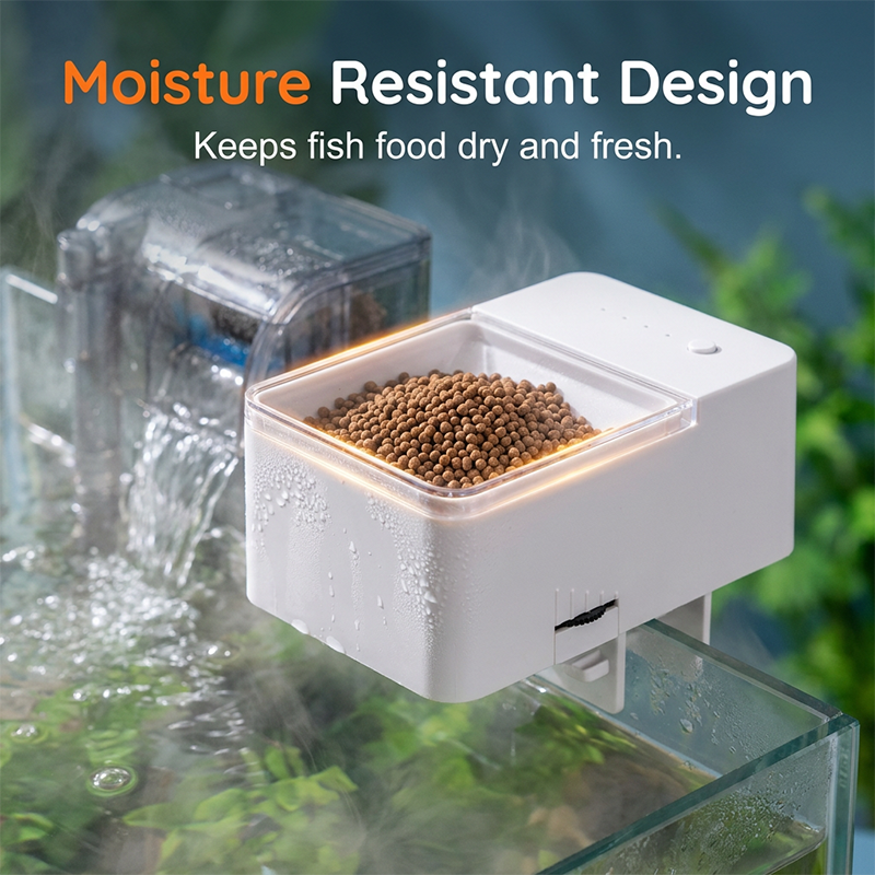 😴➡️🐠 Auto Fish Feeder – Built-in Timer, Perfect for Busy Owners | Up to 30 Days 🗓️