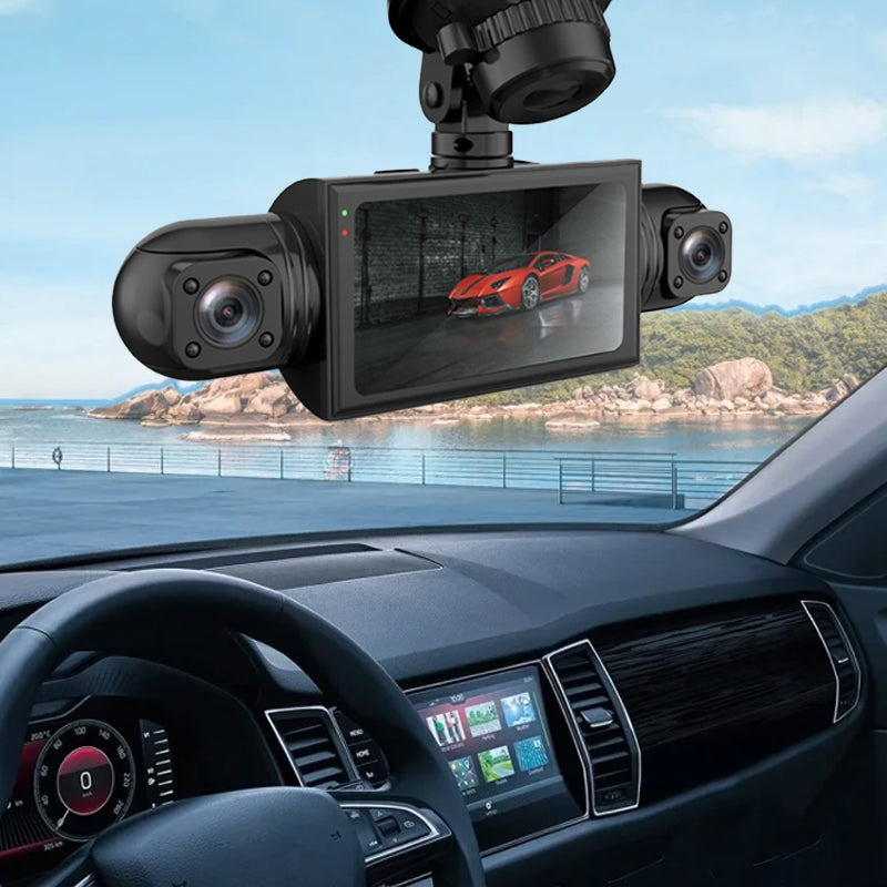 🔥Limited Time 50% OFF🔥1080p 4-Channel Dash Cam with G-Sensor