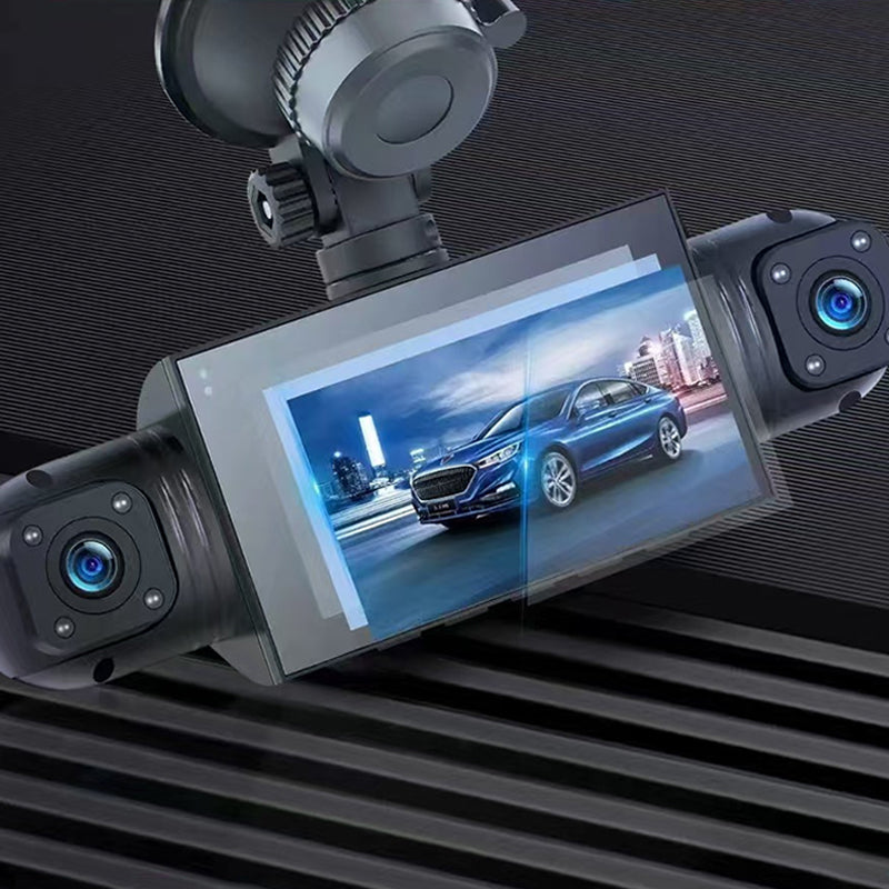 🔥Limited Time 50% OFF🔥1080p 4-Channel Dash Cam with G-Sensor