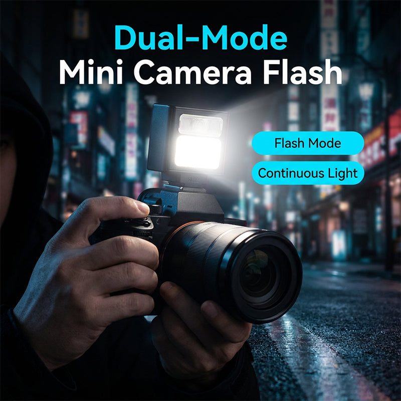 🔥50% OFF!!🔥Pocket-Sized Rechargeable Camera Flash ✈️  Free Shipping
