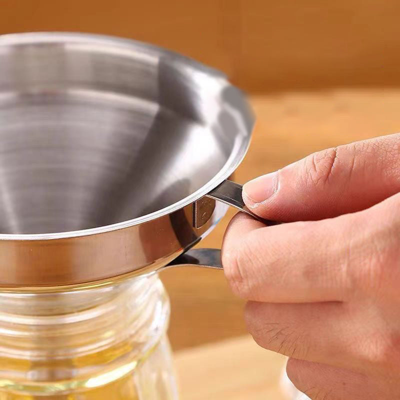 🔥Limited Time 50% OFF!!🔥Stainless Steel Filter Funnel