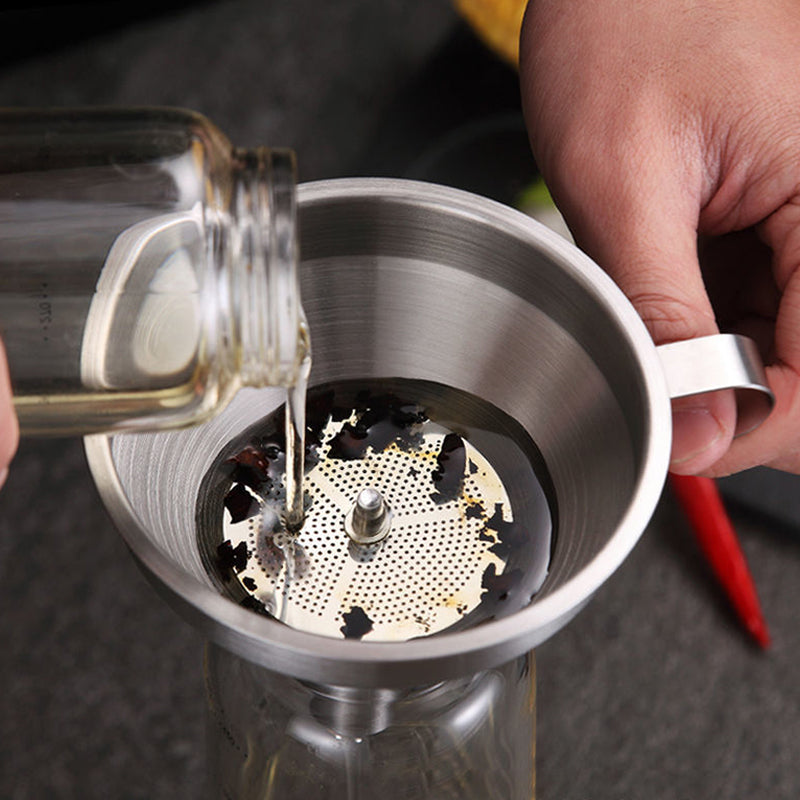 🔥Limited Time 50% OFF!!🔥Stainless Steel Filter Funnel