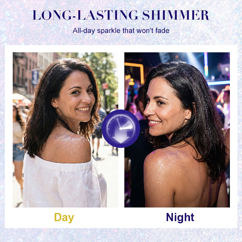 Long-Lasting Body Glitter Spray