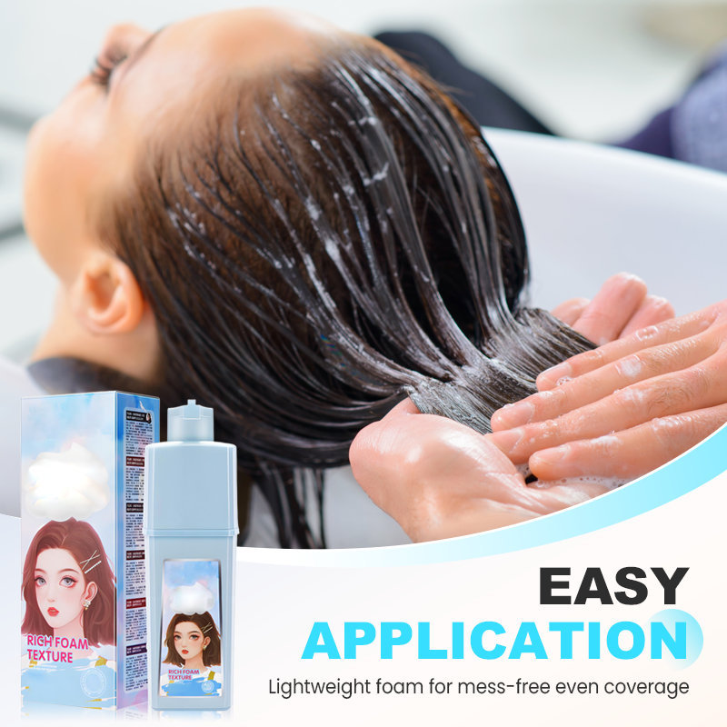 🔥Limited Time 50% OFF!!🔥Convenient & Long-Lasting Bubble Hair Dye