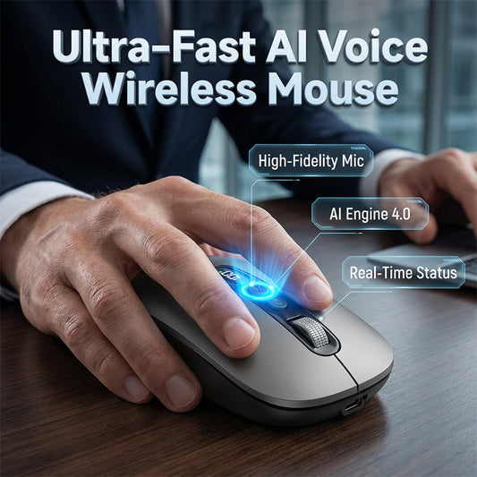 🔥LIMITED 50% OFF!!🔥AI Smart Voice Wireless Mouse