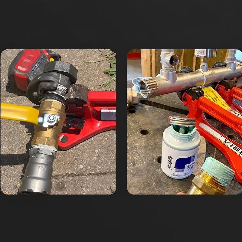 🔥🔧 50% OFF! ⏰Self-Locking Portable Pipe Clamp 🛠️✨