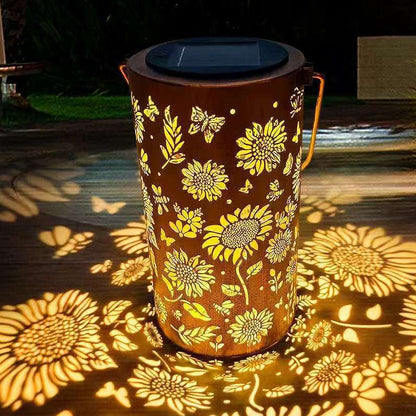 💥Limited Time 50% OFF!!💥Hanging Solar Shadow Lantern with Hollow Design