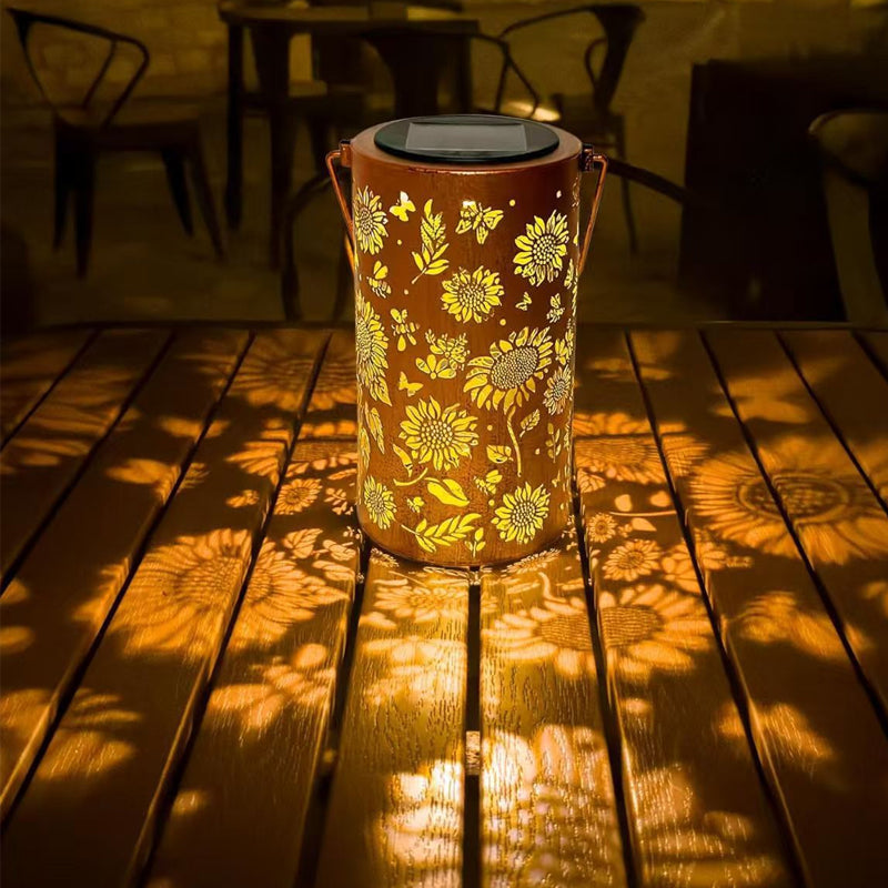 💥Limited Time 50% OFF!!💥Hanging Solar Shadow Lantern with Hollow Design