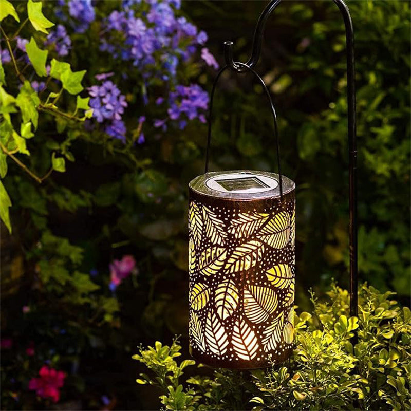 💥Limited Time 50% OFF!!💥Hanging Solar Shadow Lantern with Hollow Design