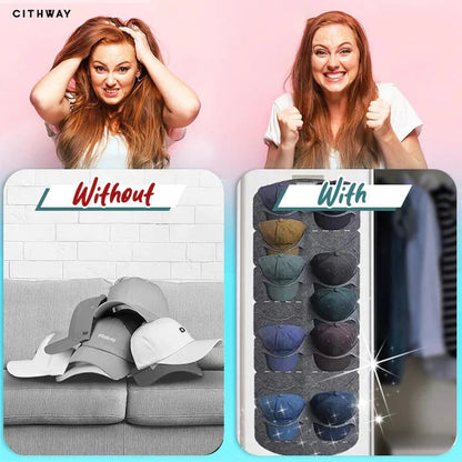 🔥Limited Time 50% OFF!!🔥Hanging hat holder with multiple pockets
