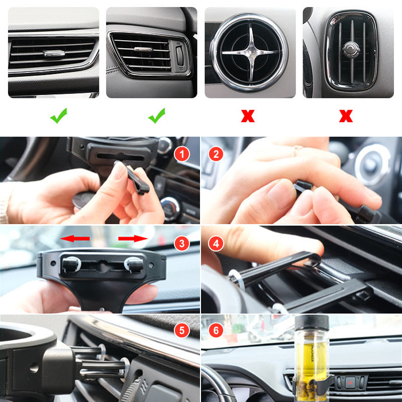 Multifunction Car Cup Holder