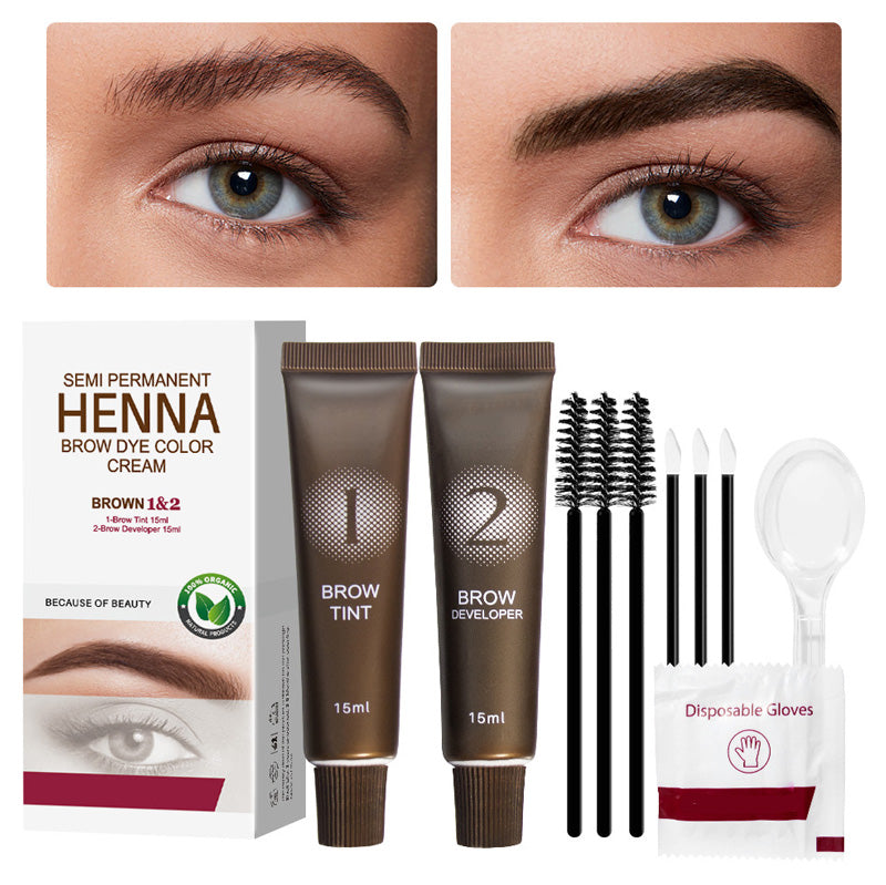 2-in-1 Eyelash & Eyebrow Tinting Kit