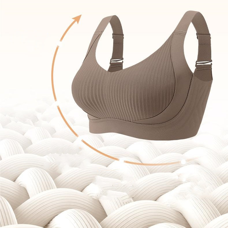 Seamless Full-Coverage Bra – Lift, Support & All-Day Comfort