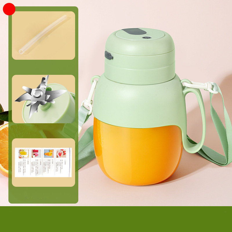 High-Power Portable Blender with 12-Blade System