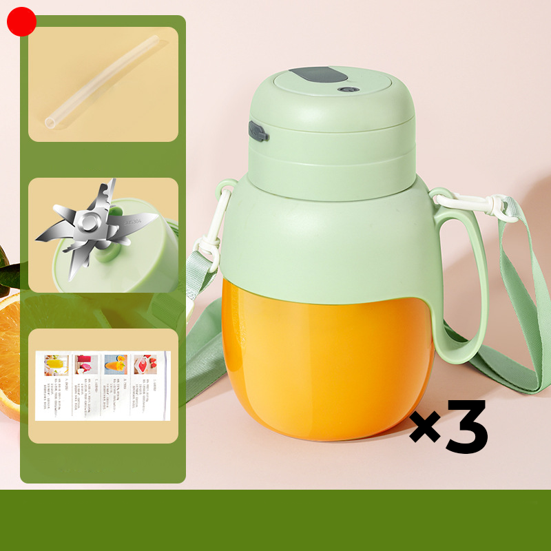 High-Power Portable Blender with 12-Blade System