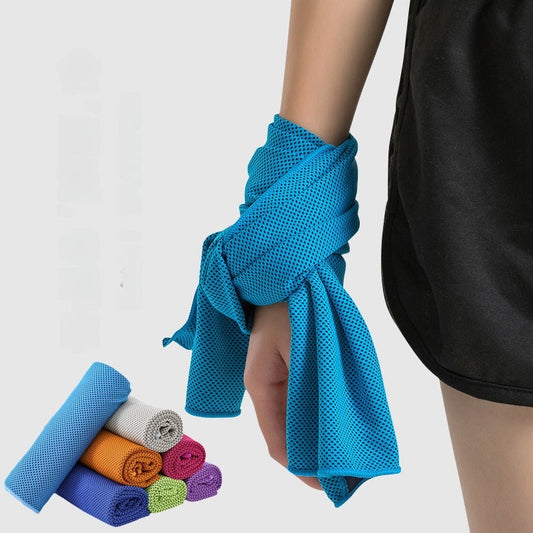 🎁Last Day Buy 1 Get 1 Free (Each only $6.5)🔥Cold Sweat Towel You Can Use Anywhere, Anytime! Reusable Soft Absorbent Cooling Portable